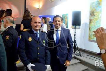 Condecoraciones para tres agentes de la Policía Local de Telde (Foto Antonio Alí y Francisco Javier Santana)